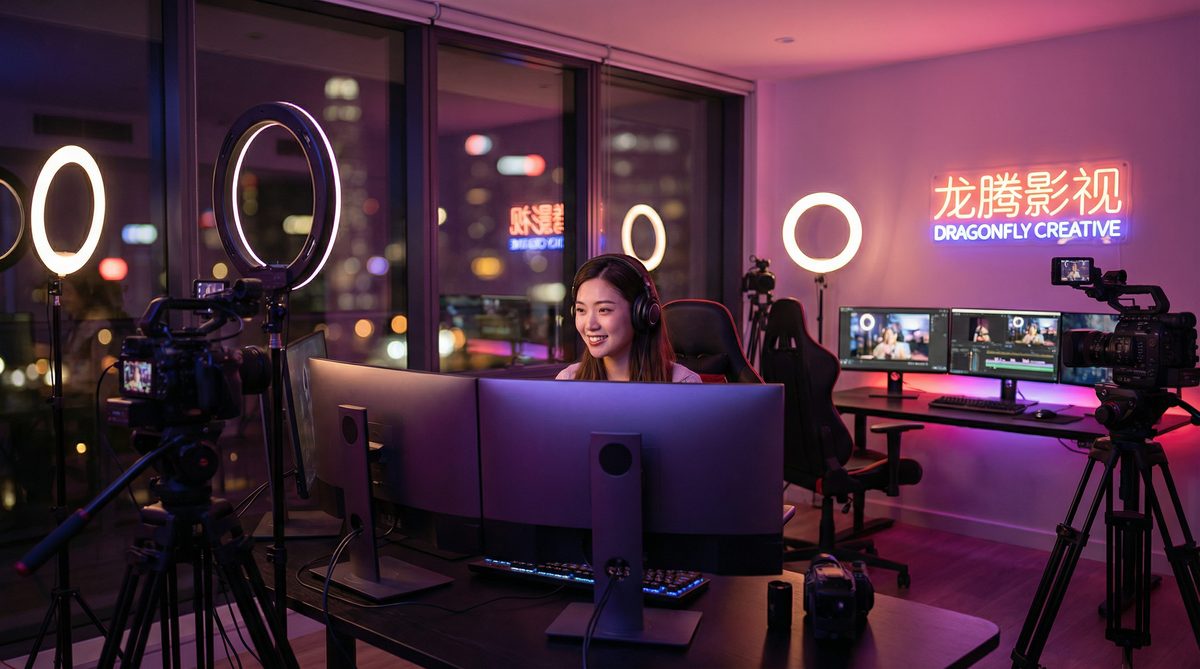 国产视频影视传媒视频制作现场