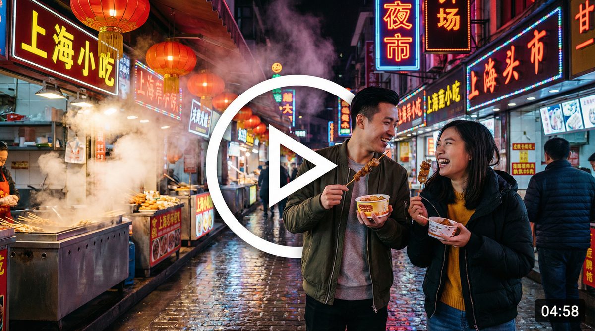 国产视频夜市美食视频